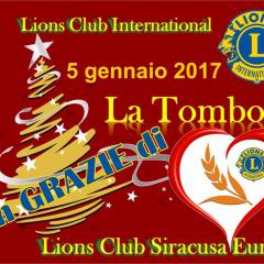 La “Tombola” del Lions Siracusa Eurialo per “Alleviare la fame”